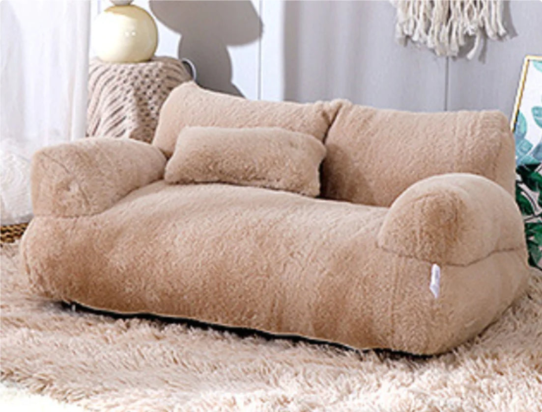 Luxury Plush Cat Bed